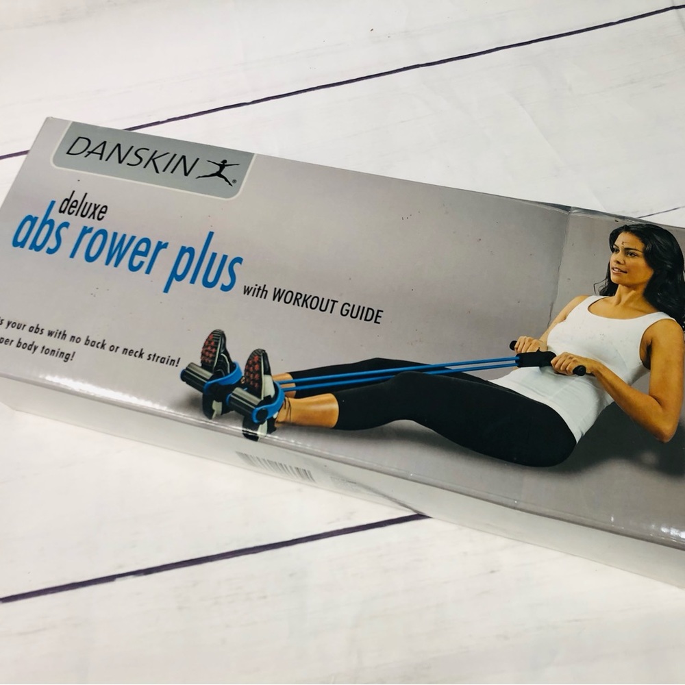 Danskin Deluxe Abs Rower Plus With Workout Guide Exercise - Picture 5 of 7